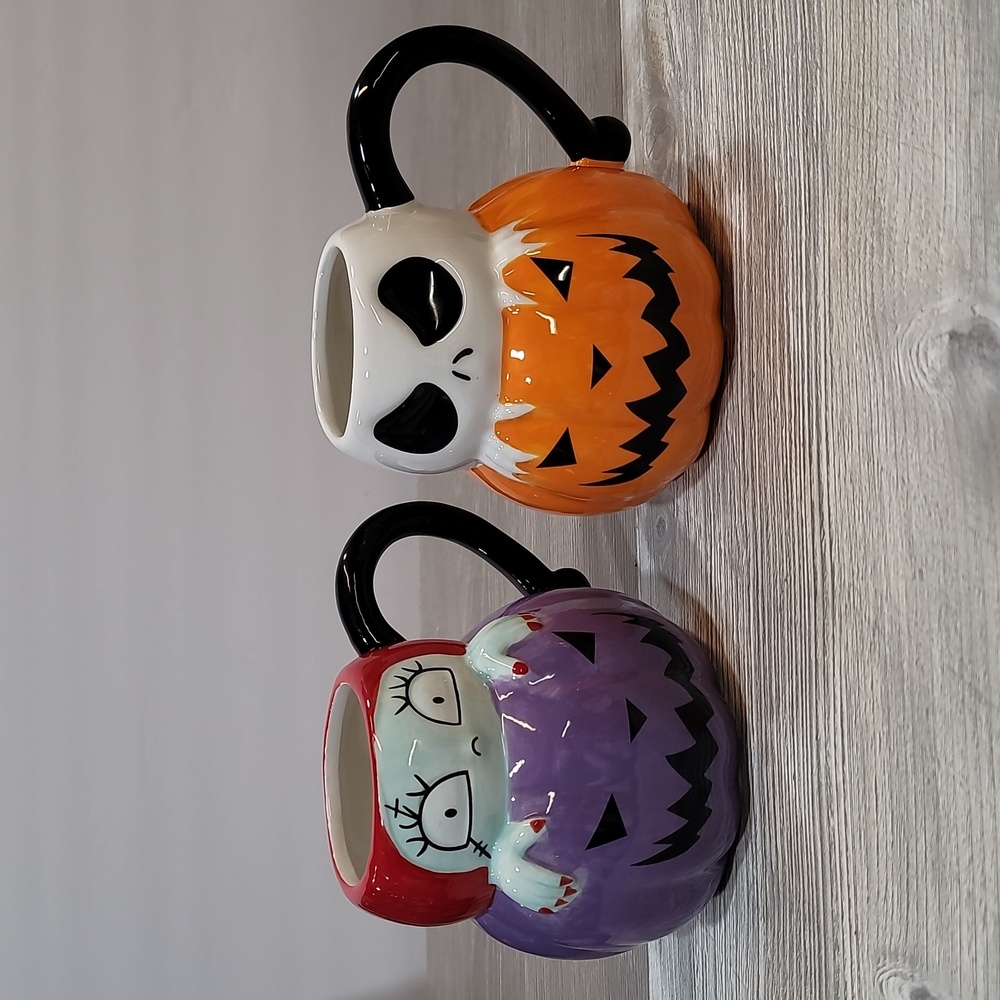 Nightmare Before Christmas His and Hers Coffee Mugs